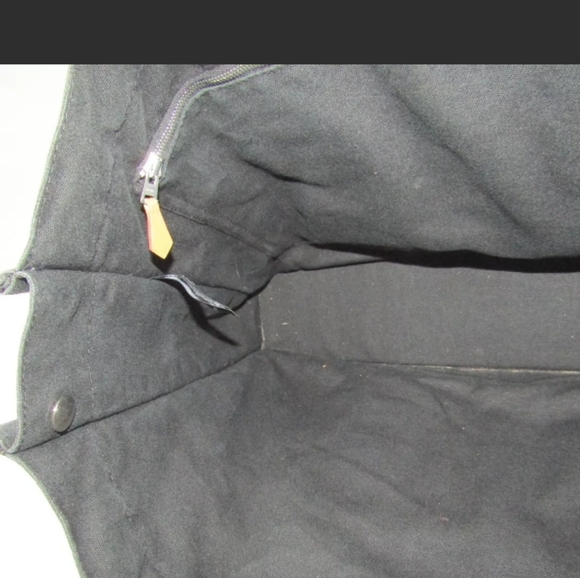 Hermes Fourre-Tout MM Black Canvas Bag "Authentic" Purple Stripe - Picture 10 of 14